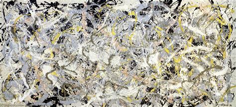 백과 사전 회화 삽화 Jackson Pollock Number 27 1950