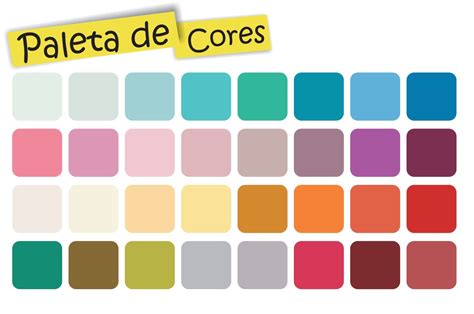 Paletas De Cores Wmonline Com Br Design Paletas De Cores