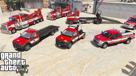 Gta 5 Real Life Mod 158 New Ace Towing Skins For Our Fleet Of Tow