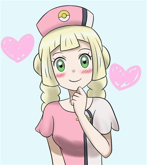 Nurse Lillie 💓 👗 💓 Siguenos Pokemon Alola Pokemon Pokemon Characters