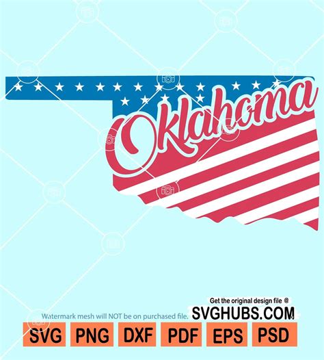 Oklahoma State Svg Oklahoma Svg Oklahoma Outline Svg State Clipart