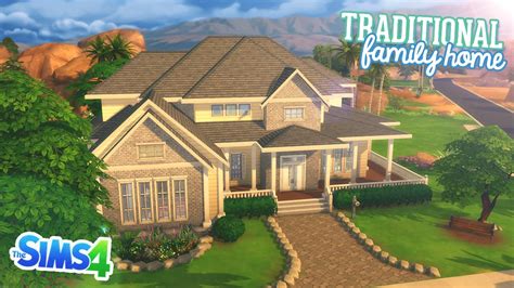 The Sims 4: Speed Build | Traditional Family Home 