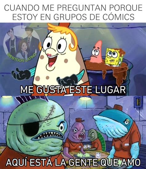 An Image Of Cartoon Characters With Caption In Spanish