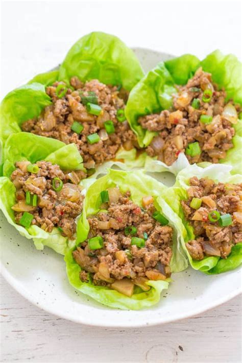 Remove from pan and set aside. P.F. CHANGS CHICKEN LETTUCE WRAPS {COPYCAT RECIPE}Follow ...