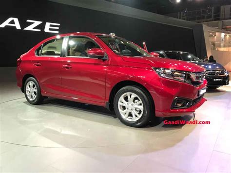 New 2018 Honda Amaze Graces 2018 Auto Expo And Makes Statement