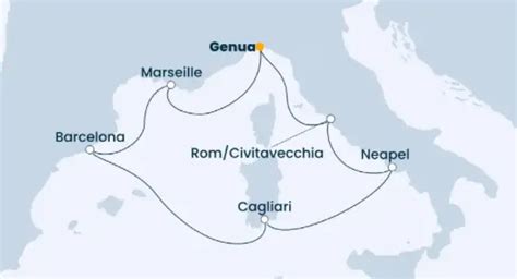 Costa Toscana Routen Übersicht Angebote Kreuzfahrt org