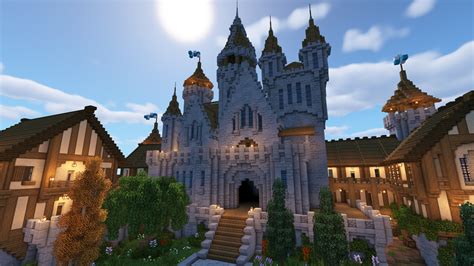 Minecraft Medieval Castle Wkcn