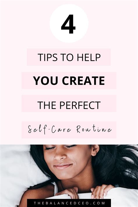Creating A Daily Self Care Routine Is Important To Balance Your Mind