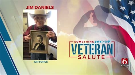 Veteran Salute Jim Daniels