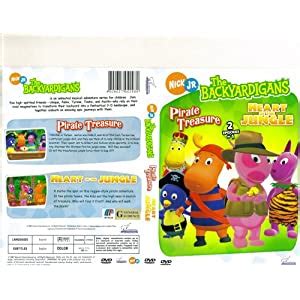 The Backyardigans Episodes In Pirate Treasure Heart Of The Jungle Episodes In Dvd On