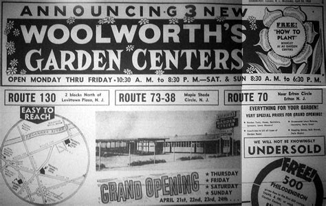 Woolworths Garden Center Ad April 1960 An April 1960 Adve Flickr