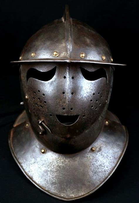 Italian Burgonet Helmet Italian Savoyard Helmet 17th C18 Gauge Helmet