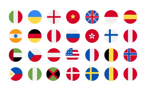 International Flag Icons
