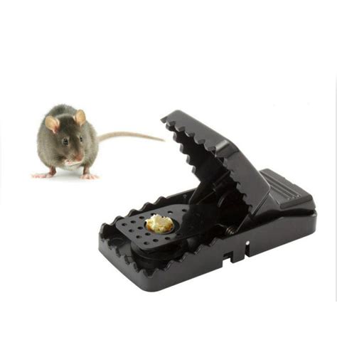 2pcs Metal Easy Setting Mouse Mice Trap Bait Indoor Outdoor Pest