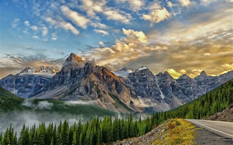 Download wallpaper 1080x1920 canada, alberta, banff national park, sunrise for pc & mac, laptop, tablet, mobile phone. Let's travel the world!: Banff National Park