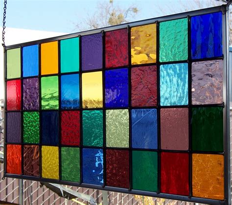 Multi Color Stained Glass Window
