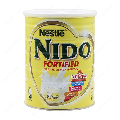 Nestle Nido Fortified Full Cream Milk Powder 900 G Buy Online