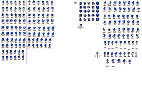 Sonic 1 Sprite Sheet Png