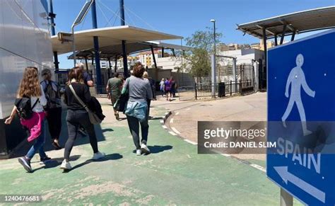 Border Crossing For Pedestrians Photos And Premium High Res Pictures