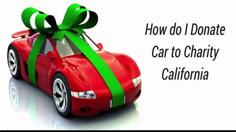 This is one good way of getting rid of an old useless vehicle. Donate Car to Charity California 1 - YouTube