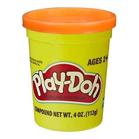 Play Doh Single Container Orange