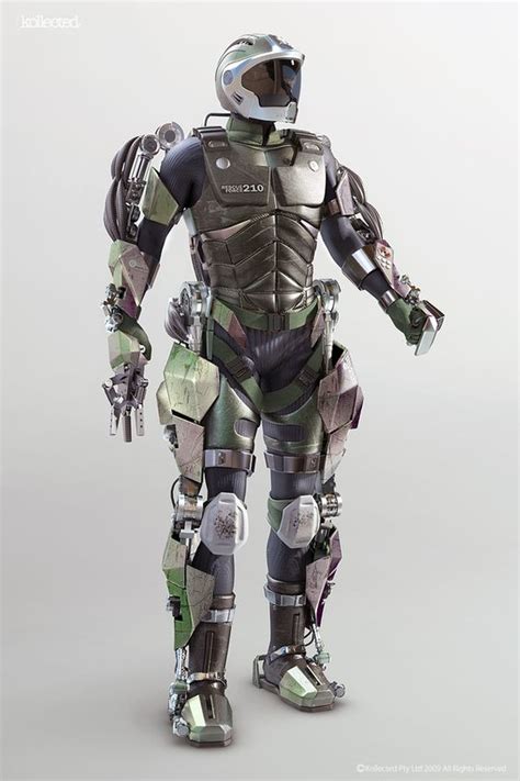 Exoskeleton By Nick Kaloterakis Via Behance D Pinterest Suits Robots And Behance
