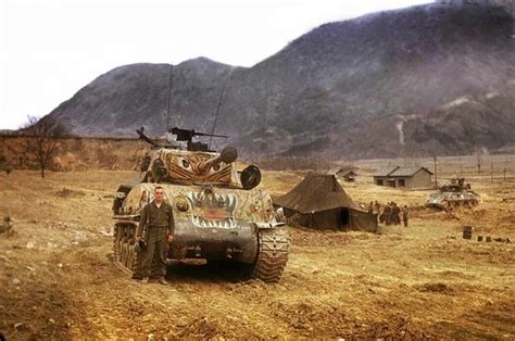 During The Korean War Some American Tanks Were Painted