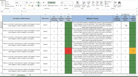 The risk register template is available for download as an excel workbook or a pdf. SecretPM Project Risk Register with automated reports - YouTube
