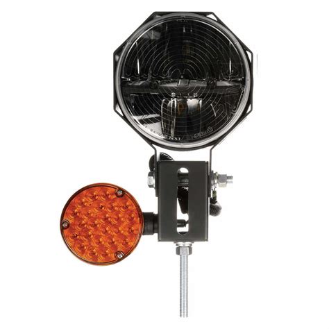 Led Municipal Plow Light Set With Heated Lens Passenger Side Mill