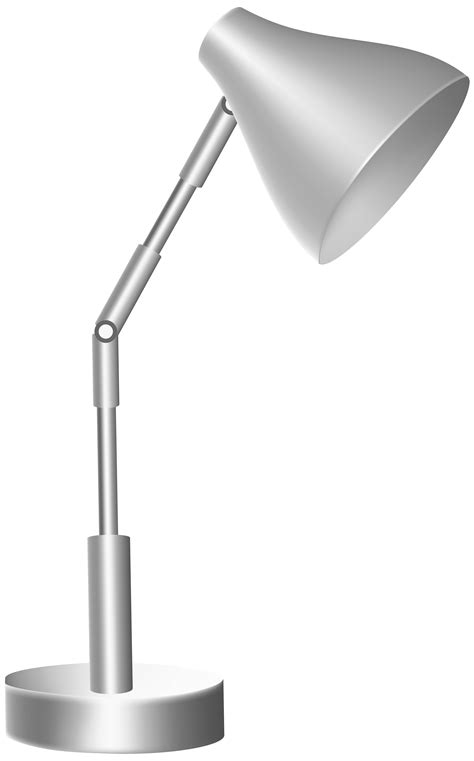 Silver Desk Lamp Png Clip Art Best Web Clipart
