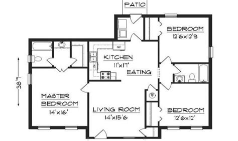 Stunning 10 Images Simple Small House Plans Free Jhmrad