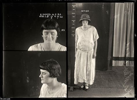 Vintage Australian Police Mugshots Reveal Some Of The Country S
