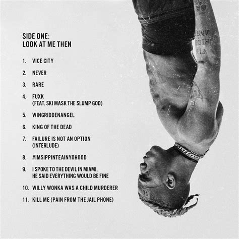 release date artwork and tracklist revealed for xxxtentacion s look at me the album
