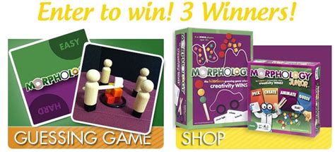 Giveaway 3 Readers Get Morphology Kids Board Game Board Games For