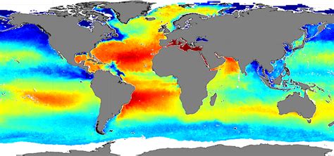 Sea Surface Salinity And Temperature Role In Atlantic Tropical
