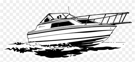 Motor Boat Clipart Png