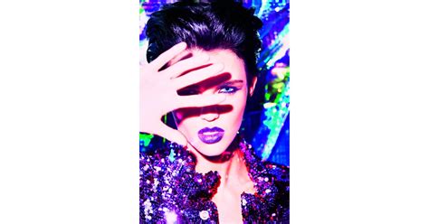 Ruby Rose In The Urban Decay Vice Special Effects Lipstick Topcoat