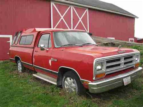 Buy Used 1987 Dodge Ram Truck D100 Custom Standard Cab Pickup 2 Door 3