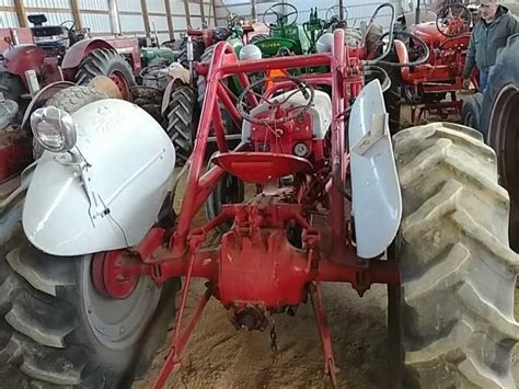 Ford 8n Gas Tractor W Front End Loader Live And Online Auctions On