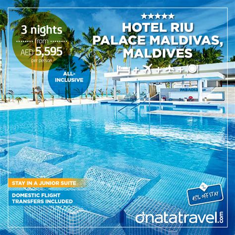 Dnata Travel Hotel Riu Palace Maldivas Is Located On The Facebook