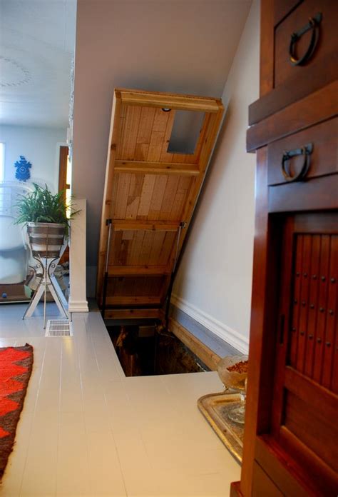 Hidden Interior Slides Trap Door In Floor Opens To Stairs Fun Ideas