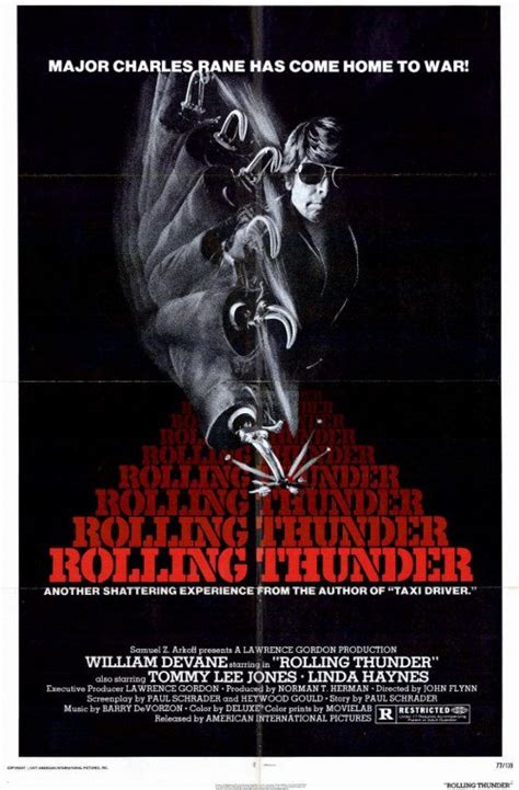 See more ideas about days of thunder movie, thunder, thunder movie. The Savage Stack - ROLLING THUNDER (1977) | Birth.Movies ...