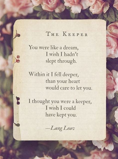 lang leav the keeper love and misadventure meaningful poems lang leav secrets and lies