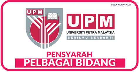 Jawatan kosong universiti malaysia pahang (ump). Jawatan Kosong Terkini Universiti Putra Malaysia (UPM ...