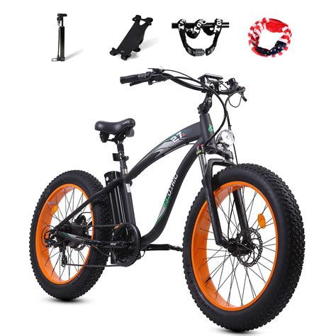 Ecotric Electric Bike 26 Fat Tire 750w Electric Bicycles 48v 13ah