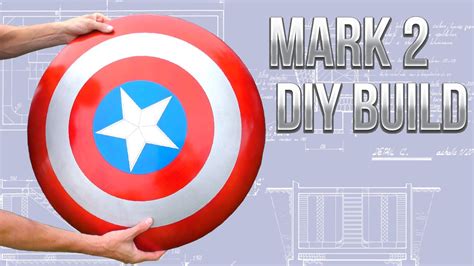 Mark 2 Captain America Shield Diy Build Youtube