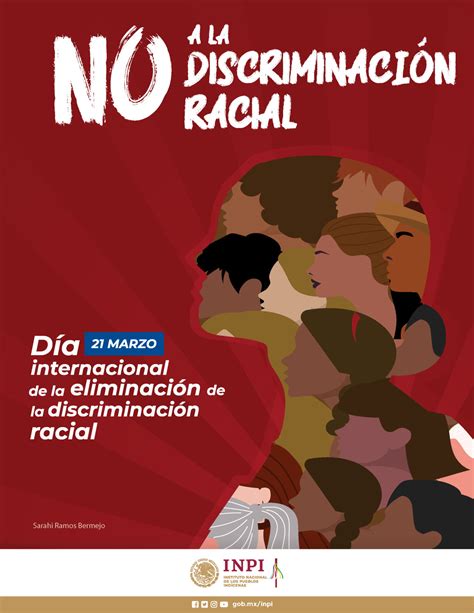 De Marzo Carteles Del D A Internacional De La Eliminaci N De La Discriminaci N Racial