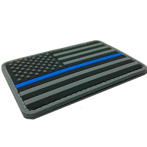 Thin Blue Line Subdued Patch Relentless Defender Apparel