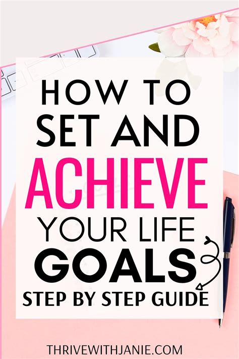 How To Achieve Your Health Goals A Step By Step Guide Thrive With