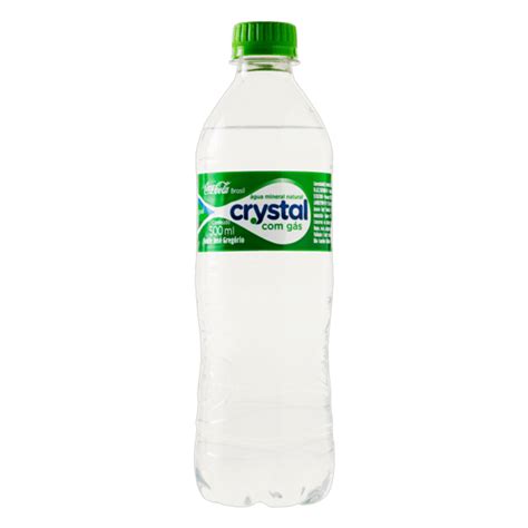 Agua Min Crystal 500ml Cgas Pt Supermercadosimperatriz